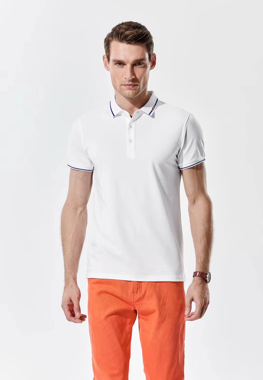 High Quality White Men's Polo Shirts Wholesale Suppliers